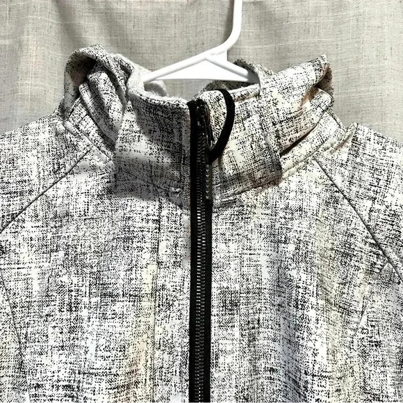 Free Country | Zip Up Rain Defense Jacket White Black Women’s Medium - Picture 3 of 6